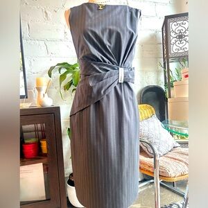 Vintage Jones NY Pinstripe Dress